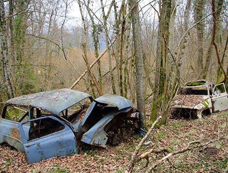 Zone de Stockage d’épaves et de ferrailles